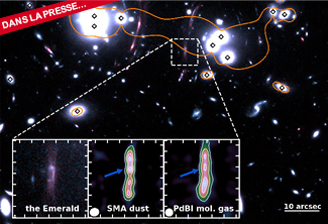 Émeraude : un «bijou» pour comprendre les premières galaxies massives