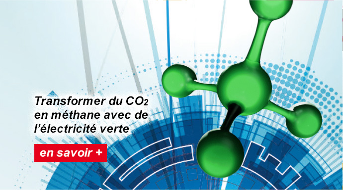 Transformer du CO2 en méthane avec de l’électricité verte