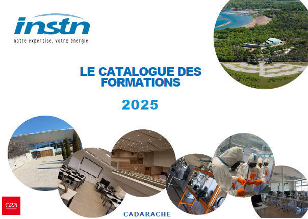 Le catalogue des formations INSTN Cadarache 2025 est disponible