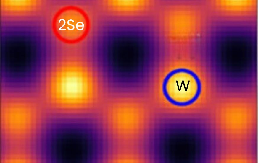 Détection de charge négative dans une monocouche 2D dopée par microscopie 4D-STEM