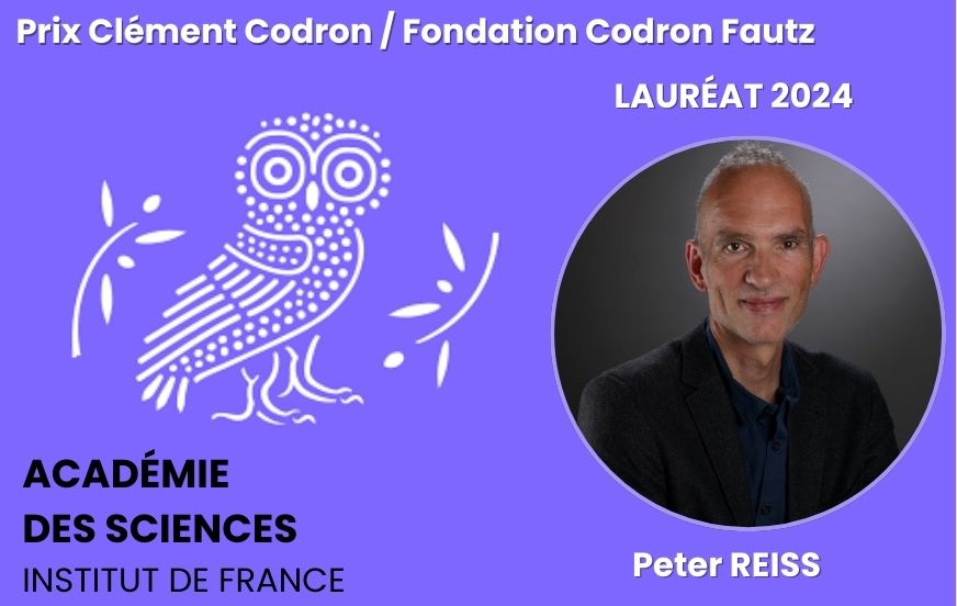 Peter Reiss lauréat 2024 du Prix Clément Codron