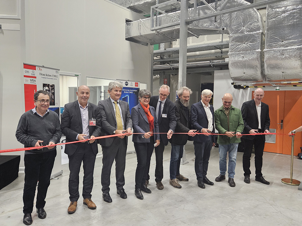 Inauguration d’un cryo-microscope électronique de pointe dédié à la biologie