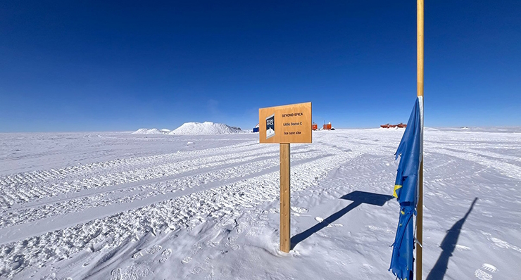 Forage historique de la glace polaire sur 1, 2 millions d’années