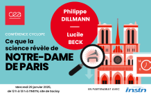 Conférence Cyclope : « Ce que la Science révèle de Notre-Dame de Paris »