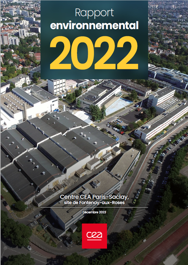 Rapport environnemental 2022, CEA Paris-Saclay, site de Fontenay-aux-Roses